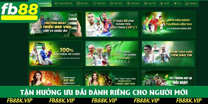 Đăng ký FB88 ngay để tận hưởng khuyến mãi độc quyền