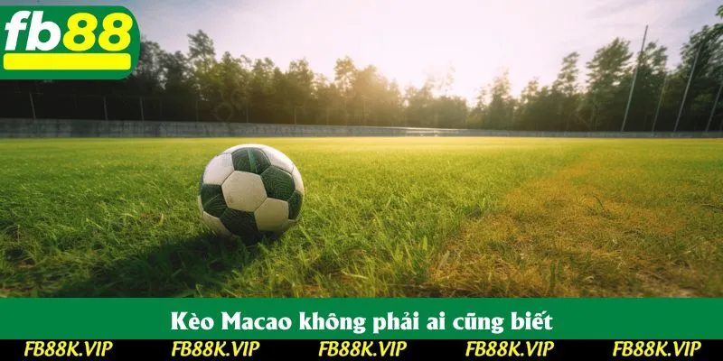 Kèo Macao không phải ai cũng biết